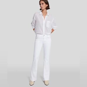 NWT never worn 7 for all mankind dojo original trouser white jeans.